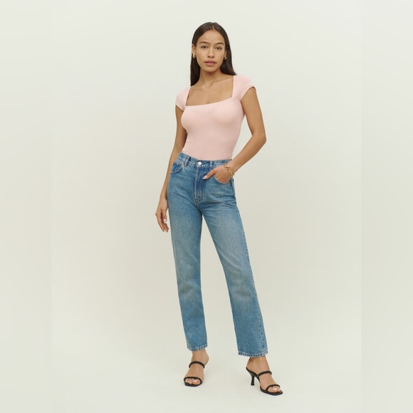 Reformation Bardot knit top - Picture 3 of 4